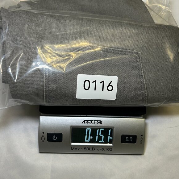 J.Crew Mercantile Skinny Jeans Mid-Rise Fit Stretchy Distressed Denim Grey‎ W 27 - Picture 9 of 10